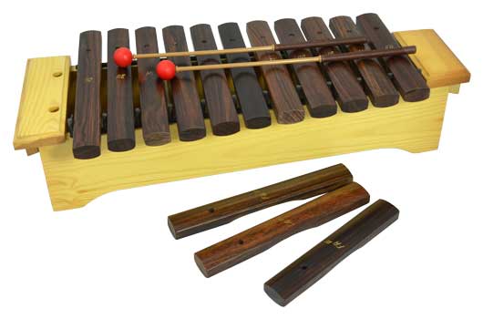Xilofono Soprano Samba Palosanto Do2-Fa3 Diatonico 332SM