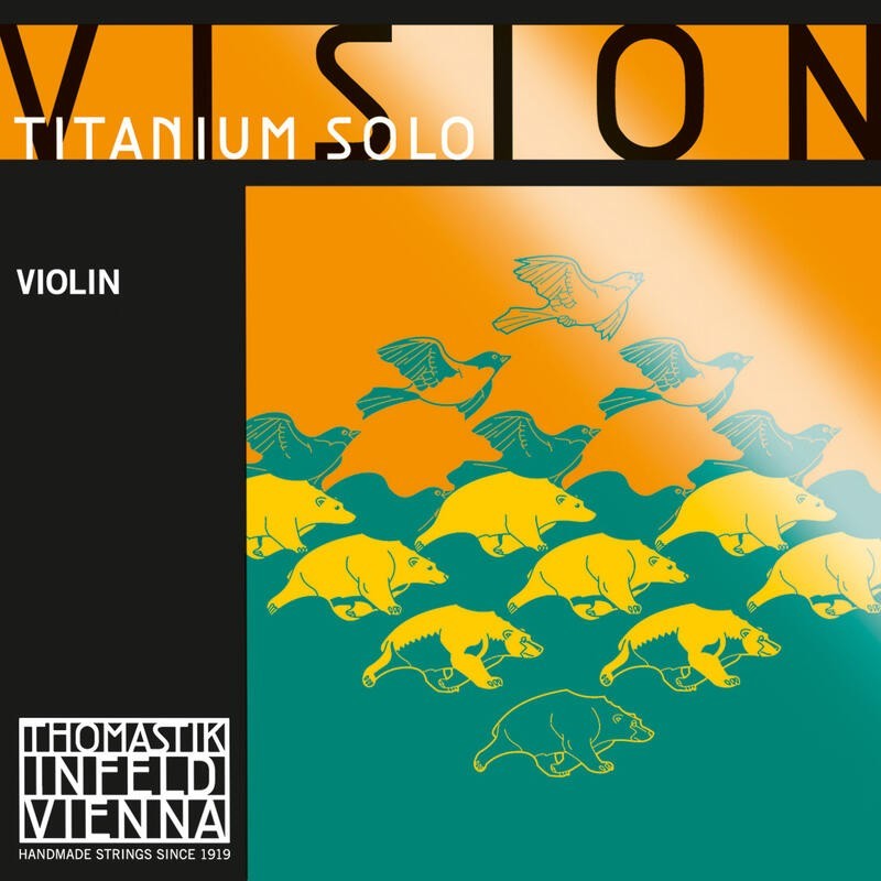 Violin String 4/4. G4 Thomastik Vision Titanium Solo VIT04