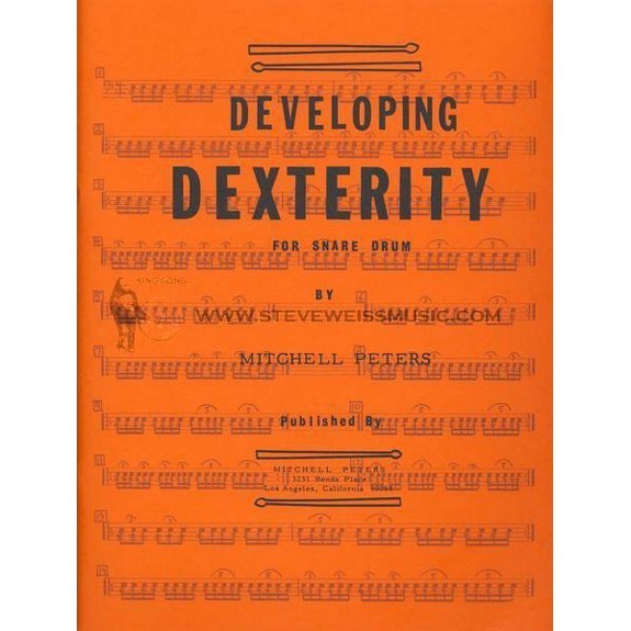 Developing Dexterity for Snare Drum. Peters, Mitchell