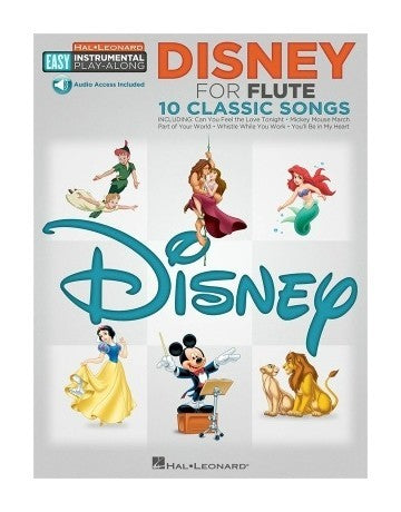 Disney for Flute 10 Classics Songs. Varios