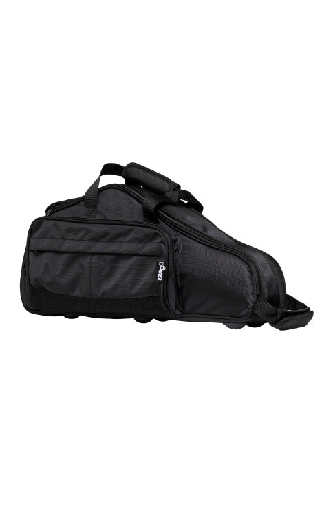 Funda Saxofon Alto Stagg Mochila Negra SB-AS-BK_01