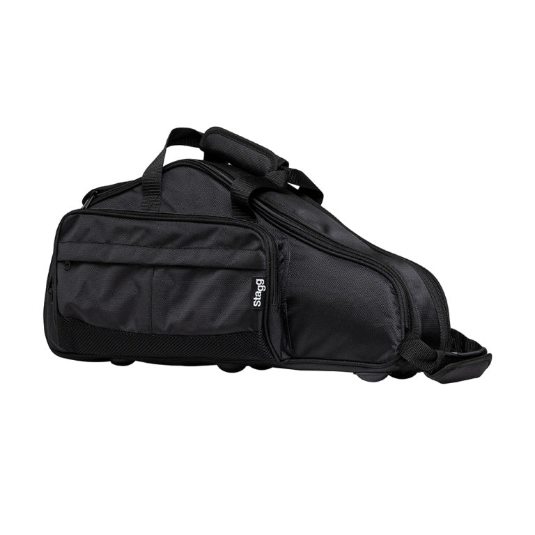 Funda Saxofon Alto Stagg Mochila Negra SB-AS-BK_02