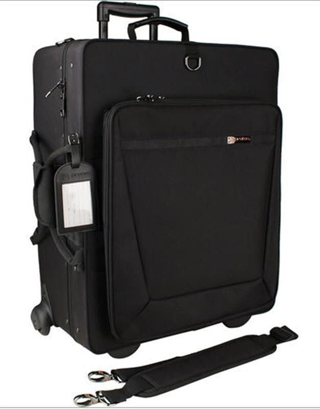 Protec Ipac PB301QWL Quad Trumpet Case (With Wheels)