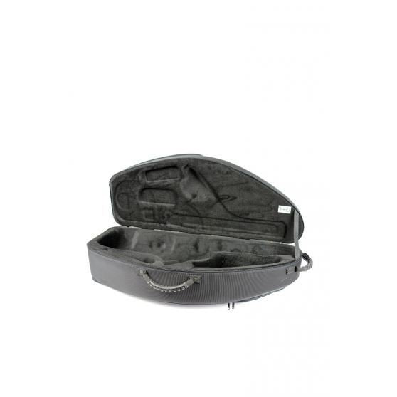 Estuche Saxofon Tenor Bam TREK3022S Nuevo Trekking Aluminio Cepillado