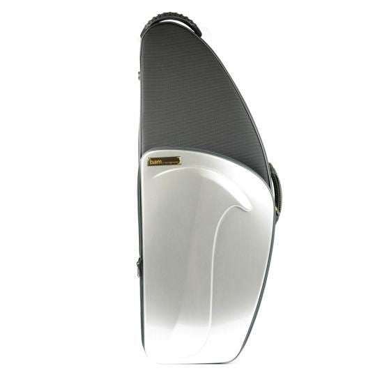 Estuche Saxofon Tenor Bam TREK3022S Nuevo Trekking Aluminio Cepillado