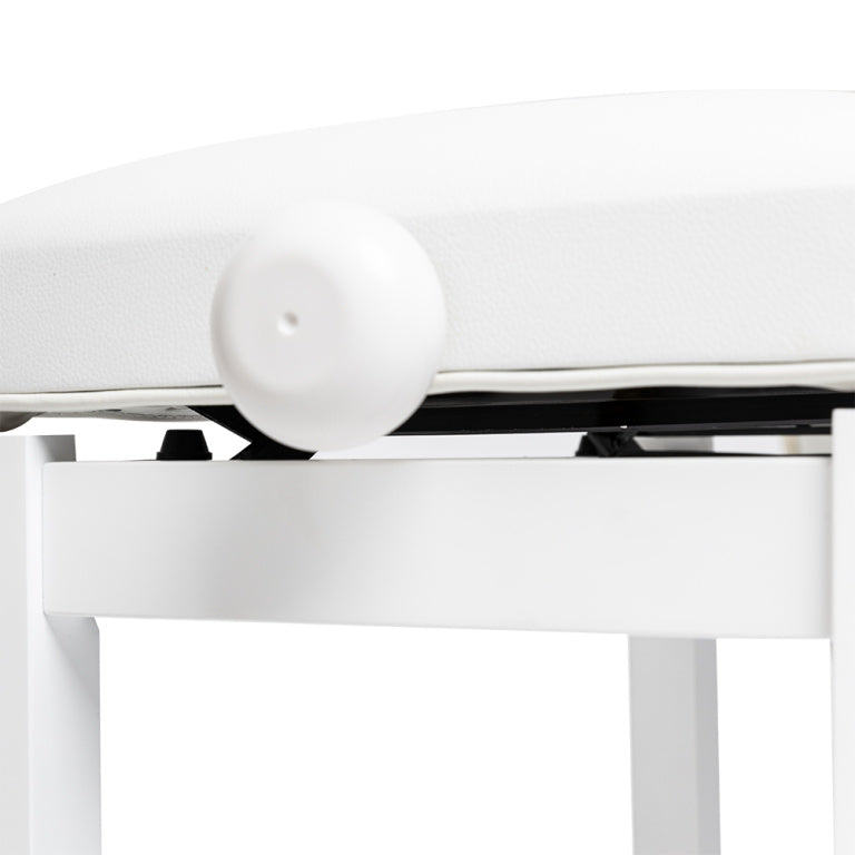 Banqueta Piano Stagg Blanco Mate Tapa Vinilo Blanco PB36 WHM SWH_03