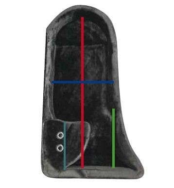 Estuche Tuba Campana 40 cms Ortola Ref. 8020 Negro