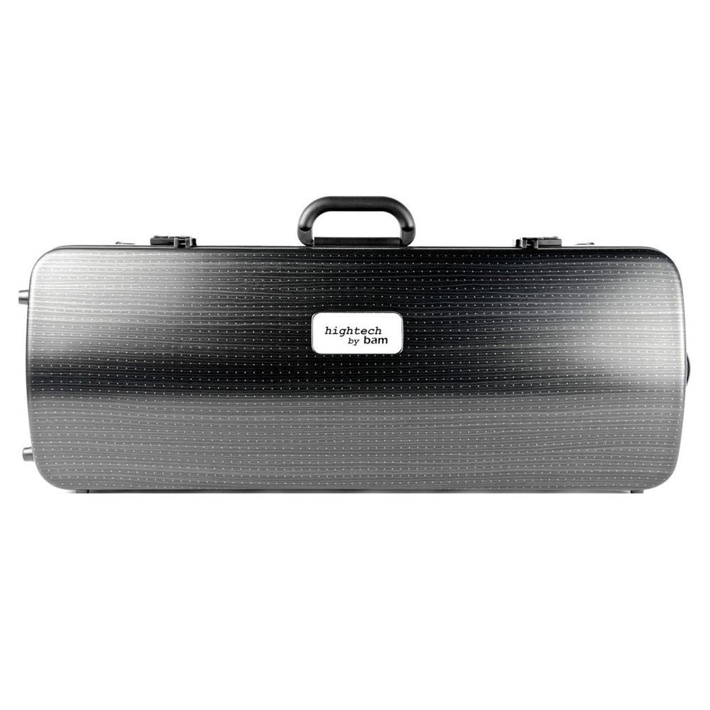 Estuche Viola Bam 2201XL Serie Hightech Rectangular Silver Carbon