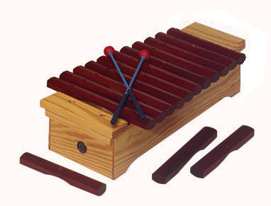 Xilofono Soprano Samba Palo Rojo Do2-Fa3 Diatonico 3425SM