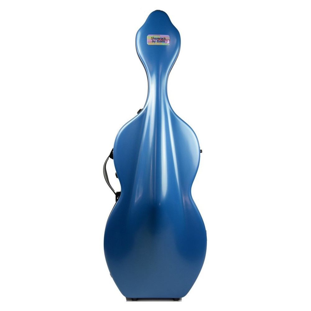 Estuche Violoncello Bam 1003XL Shamrock Serie Hightech Azul 4/4