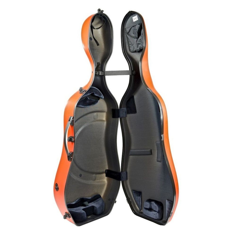 Estuche Violoncello Bam 1005XL Slim Serie Hightech Naranja 4/4