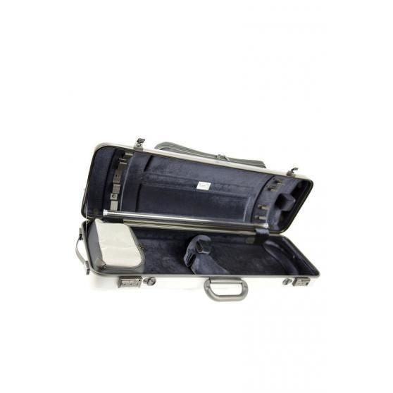 Estuche Violin Bam 2011XL Silver Carbon 4/4