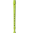 Flauta Dulce Hohner 95084GR Plastico Digitacion Alemana 1 Pieza Verde