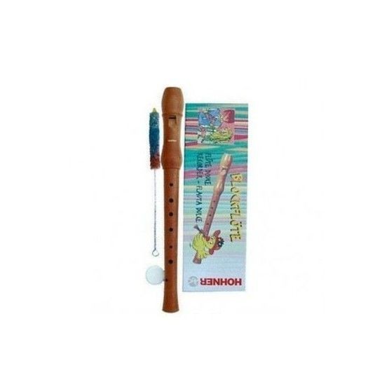 Flauta Dulce Hohner 9501 Madera Peral Digitacion Alemana 2 Piezas