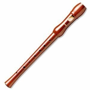 Flauta Dulce Hohner 9555 Madera Peral Digitacion Alemana 2 Piezas