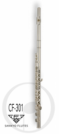 Sankyo Silversonic CF-301-FT Flute