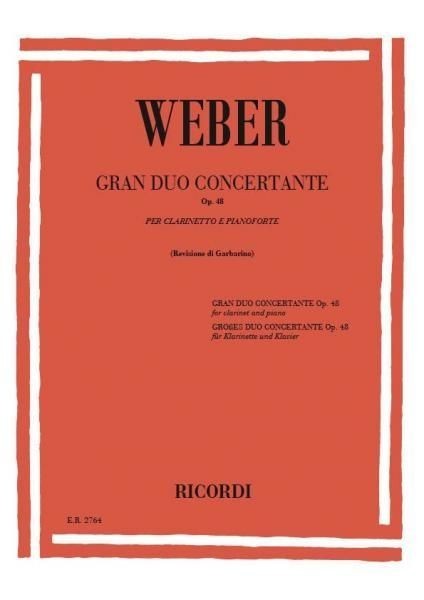 Gran Duo Concertante Op.48. Weber, C.M.