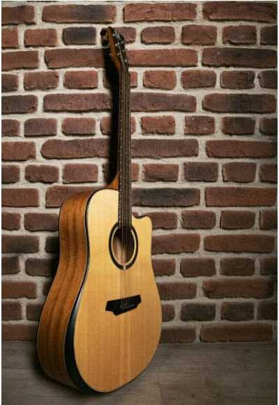 Guitarra Acústica OQAN QGA100C Dreadnought Cutaway