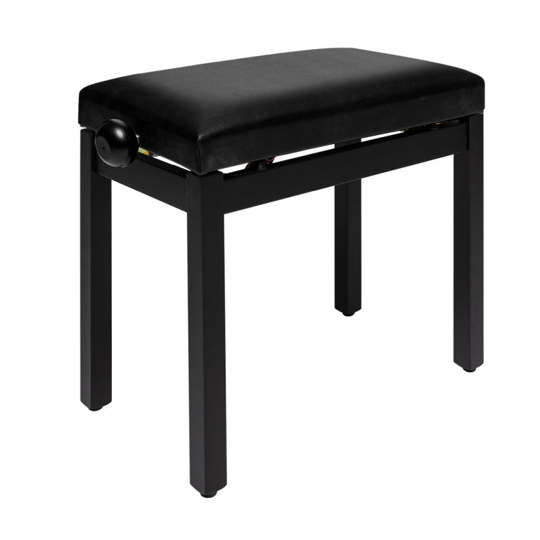 Banqueta Piano Stagg Negro Mate Tapa Vinilo Negro PB36 BKM SBK_02