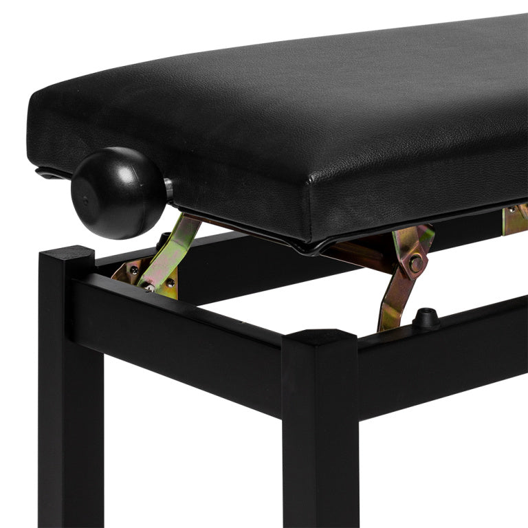 Banqueta Piano Stagg Negro Mate Tapa Vinilo Negro PB36 BKM SBK_03