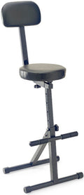 Taburete Alto Musico Stagg con Respaldo Negro MT-300 BK_01