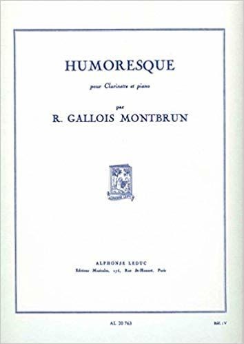 Humoresque. GalloisMontbrun, R.