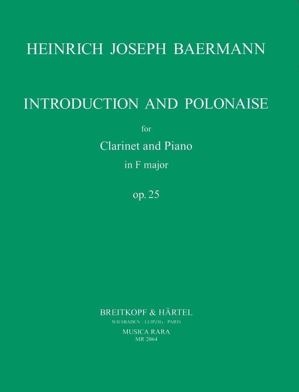 Introduction and Polonaise Op.25. Baermann, H.