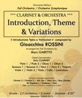 Introduction, Theme and Variations. Rossini, G.