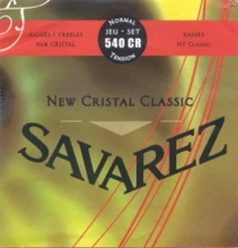 Savarez New Cristal Classic Red 540CR Classical Guitar Strings Set