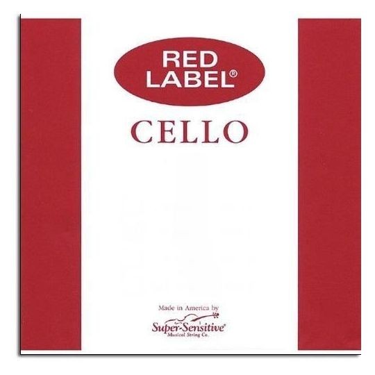 Juego Cuerdas Violoncello 3/4 SuperSensitive Red Label 610