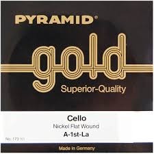 Juego Cuerdas Violoncello 4/4 Pyramid Gold 173100