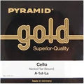 Juego Cuerdas Violoncello 4/4 Pyramid Gold 173100