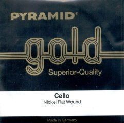 Juego Cuerdas Violoncello 4/4 Pyramid Gold 173100