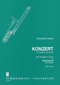 Konzert in BDur for Trombone. David, F. / Goss, M.