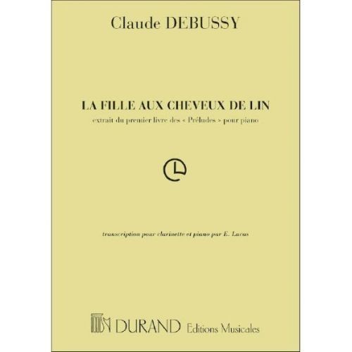 La Fille aux Cheveux de Lin. Debussy, C./Lucas, E.