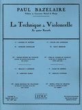 La Technique du violoncelle, vol.1: Escalas e Arpegios Bazelaire, Paul