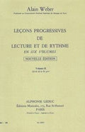 Progressive Lessons Reading Rhythm Vol.2. Weber, A.