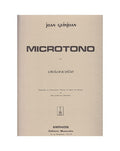 Microtone Cello. Guinjoan, Joan