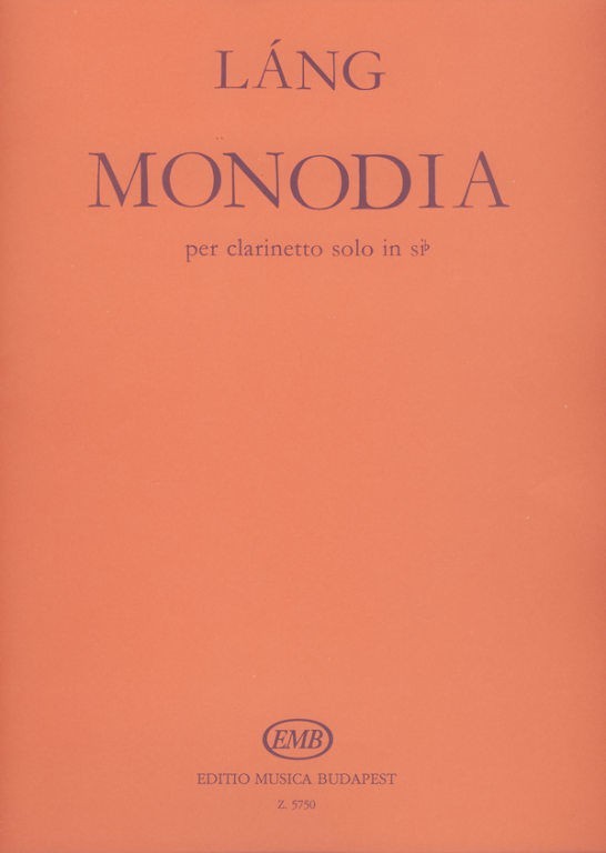 Monodia. Lang, I.
