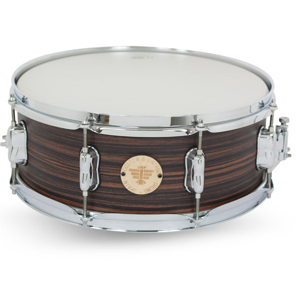Caja Santafe 14x5.6" Cover Zebrano Nogal Oscuro SM0101