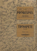 Orchester Probespiel. Trumpet. Pliquett / Losch