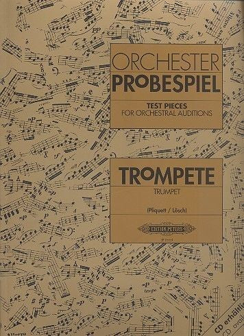 Orchester Probespiel. Trumpet. Pliquett / Losch