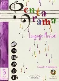 Pentagrama Lenguaje Musical Elemental Vol. 3 CD. Amat, Casanova