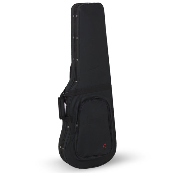 Estuche Guitarra Electrica Styrofoam Ortola Ref. RB722 Interior Azul sin Logo Negro