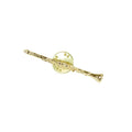 Pin Clarinete Dourado Ortola FTP003