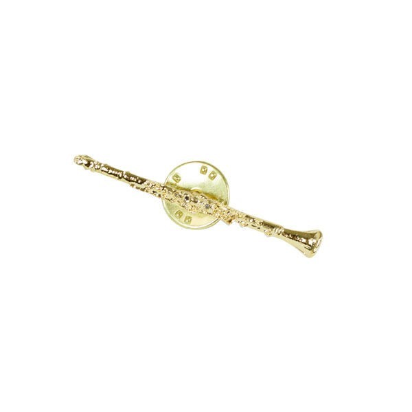 Pin Clarinete Dourado Ortola FTP003