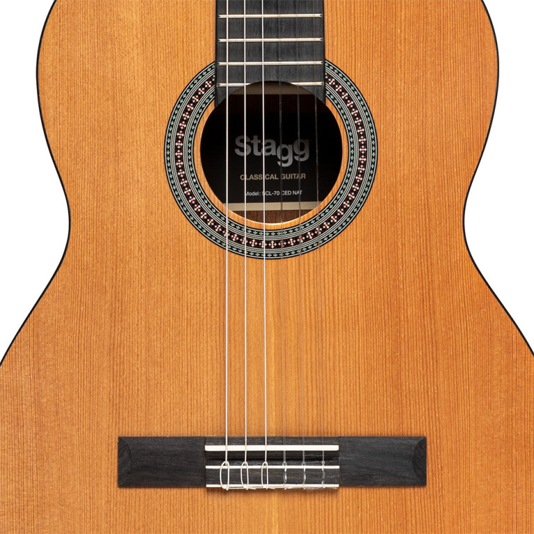 Guitarra Clasica Stagg SCL70 Tapa Cedro_04