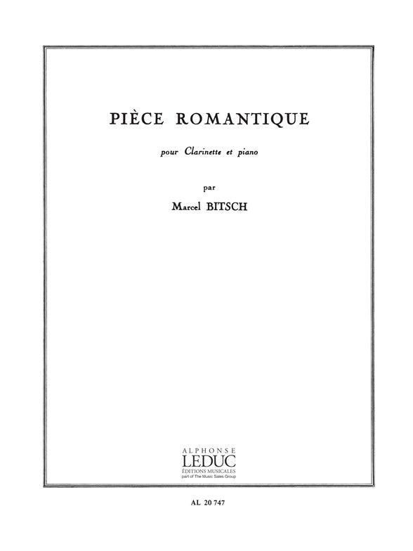 Pièce Romantique. Bitsch, M.