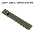 Lamina Carrillon Soprano Samba Sol 1a Octava 3632SM