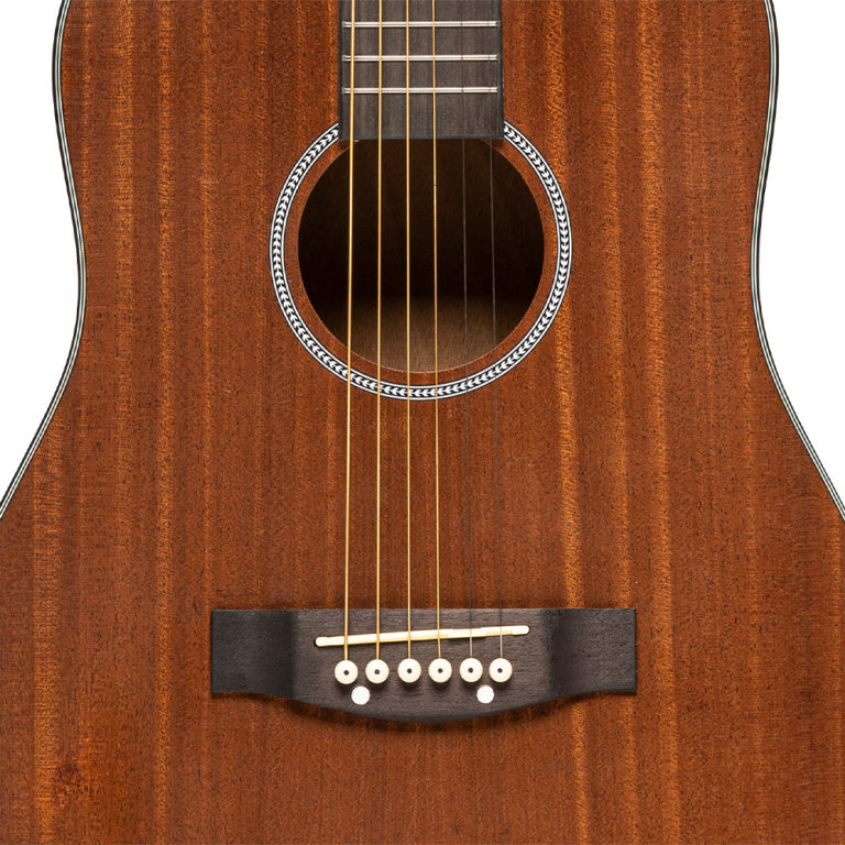 Guitarra Acustica Travel Stagg SA25 Dreadnought Sapeli_04